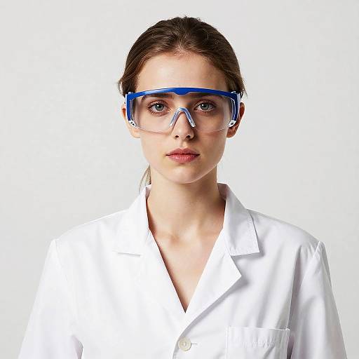 Portrait of Young Female Scientist