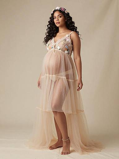 Whimsical Fairy Maternity Fashion Editorial