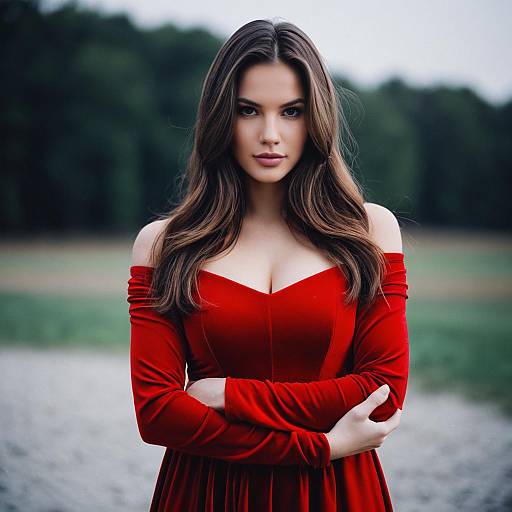 Elegant American Costume Dress for Women