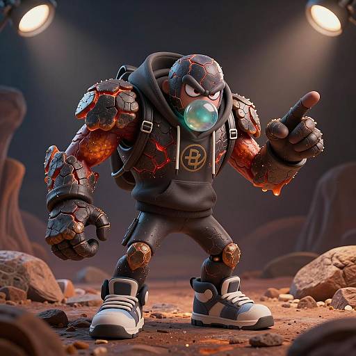 Epic Bubble Gum Trickster on Alien Planet