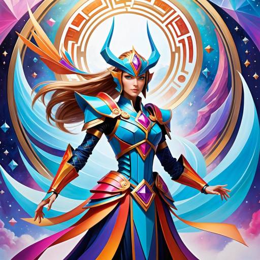 Ethereal Warrior in a Dreamlike Realm Ethereal Warrior in a Dreamlike Realm