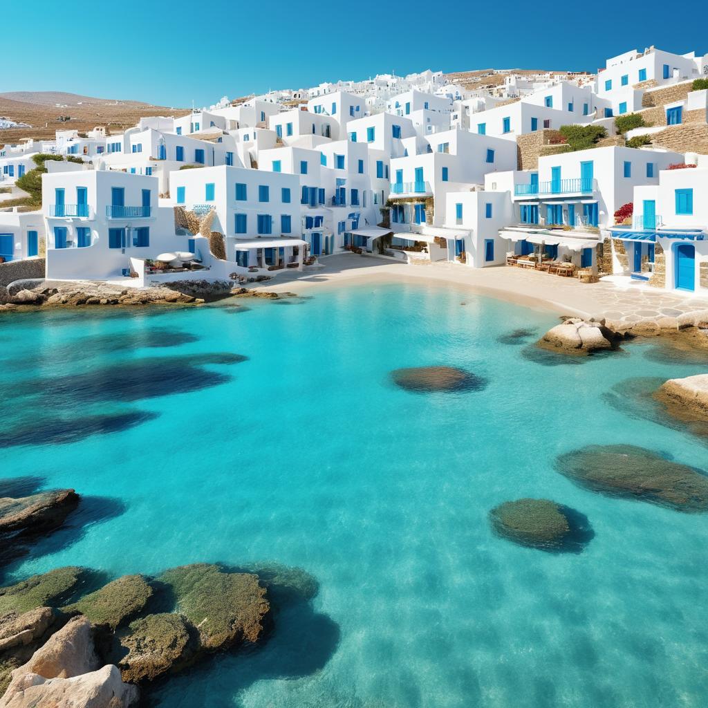 Stunning Mykonos Beach and Coastal Views