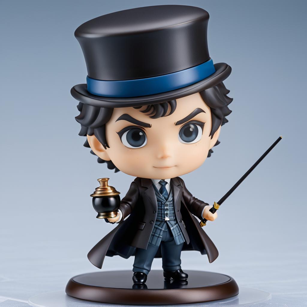 High-Detail Nendoroid Sherlock Holmes Figurine