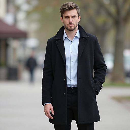 Formal Attire Man Outdoors