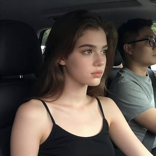 Candid Car Photography: Young Duo