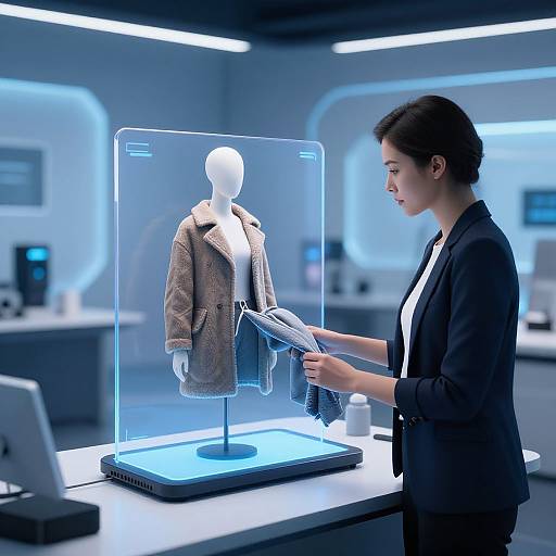 Futuristic AR Fashion Assistant