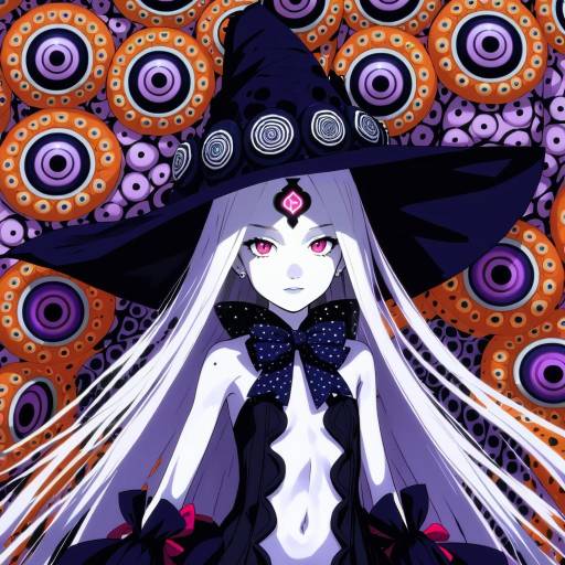 Illustration of Abigail williams (third ascension) (fate), fate/grand order in the style of Nakahira guy