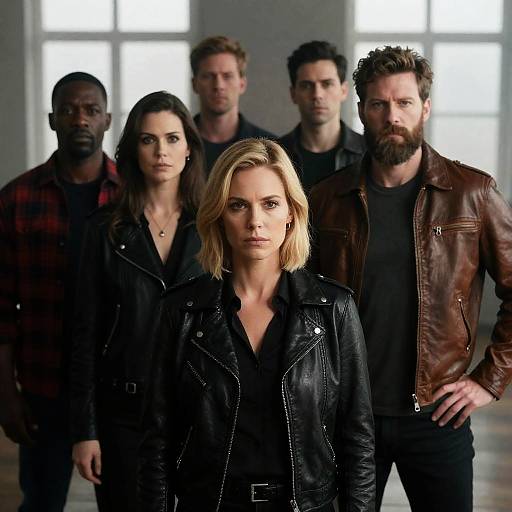 Group Portrait in Misty Light