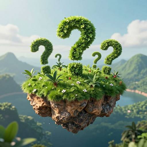 Verdant Isle of Curiosity and Mystery
