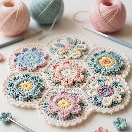 AI-Generated Delicate Crochet Pattern