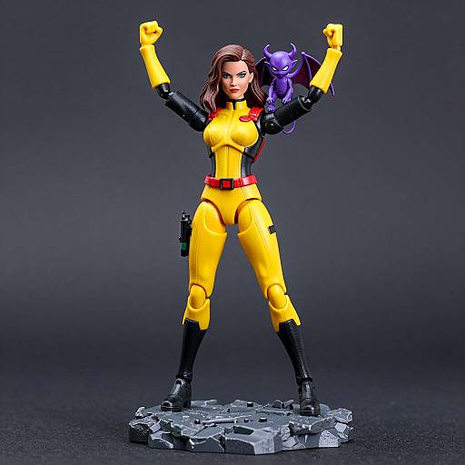 Dynamic X-Men Action Figure with Creature