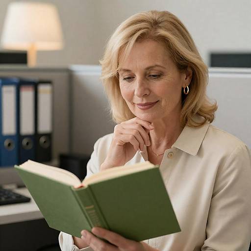 Warm Portrait of a Thoughtful Woman