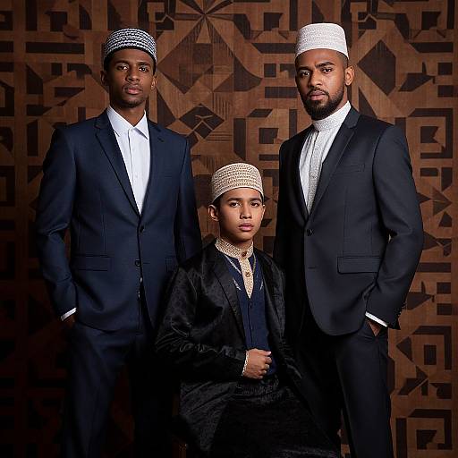 Stylish Muslim Men Fashion Fusion