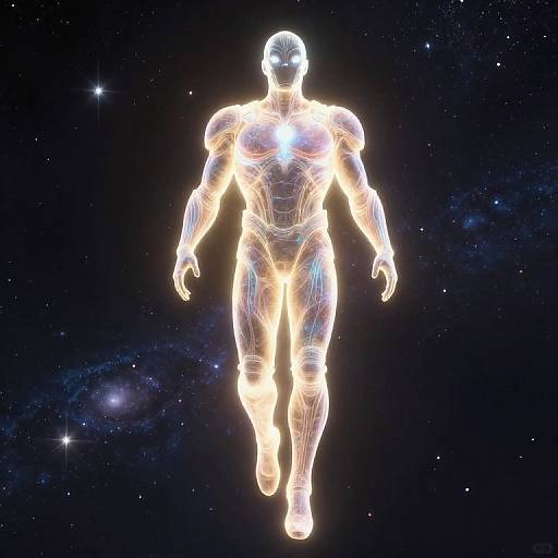 Cosmic Peacemaker Guardian in Space