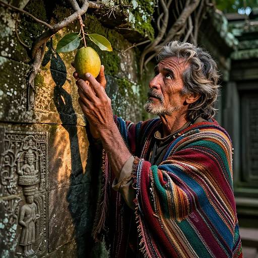 Seasoned Adventurer in Ancient Ruins