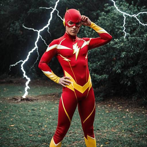 Dynamic Kid Flash Cosplay Outfit Design