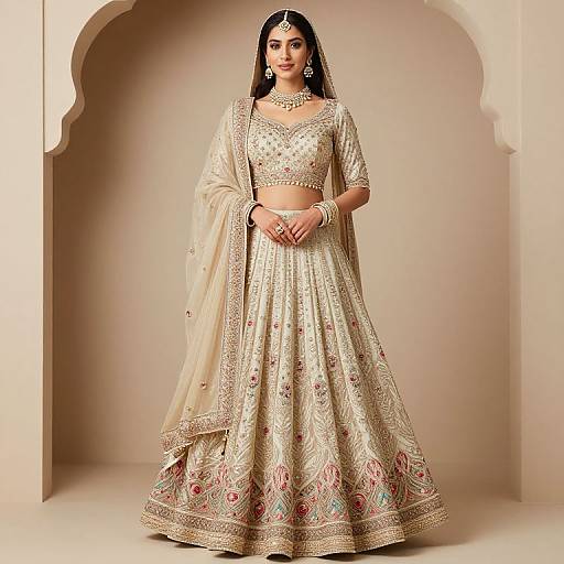 Elegant Sindhi Wedding Dress