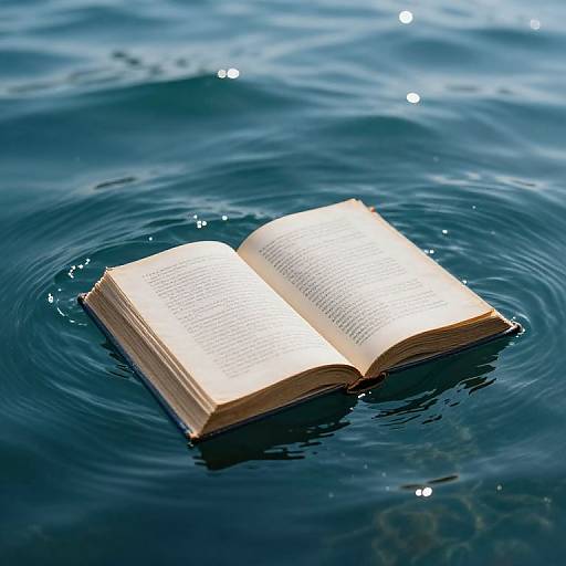 Floating Book of Timeless Wisdom