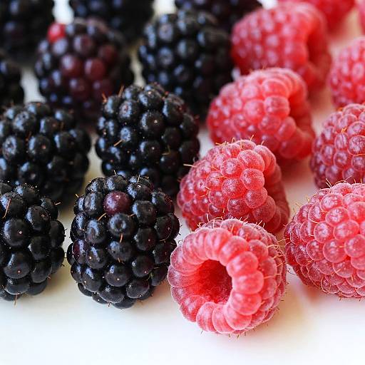 Vibrant Close-Up of Fresh Berries