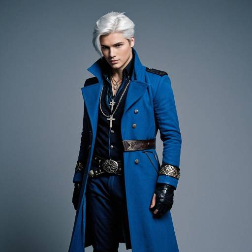 Stylish DMC Vergil Cosplay Portrait