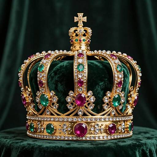 Intricately Detailed Regal Crown