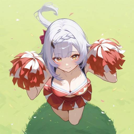 Cheerful Noelle in Action