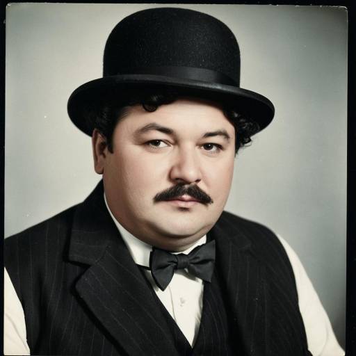 Vintage Ollie Hardy Cosplay Image
