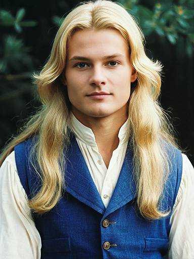 Young Sir Isaac Newton Portrait