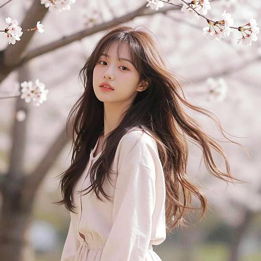 Dreamy Jimin with Flowing Hair