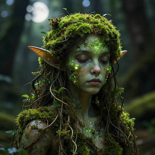 Mystical Forest Spirit Profile Picture