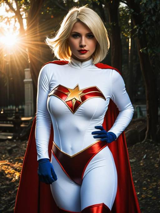 Woman in Power Girl Cosplay Costume