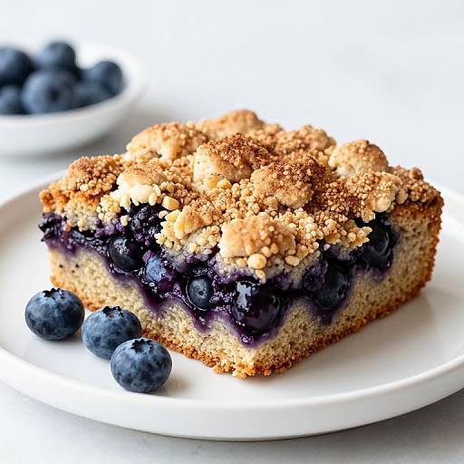 Blueberry Buckle with Cinnamon Streusel