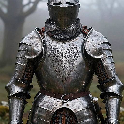 Detailed Welsh Celtic Medieval Armor