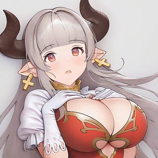 Illustration of Alicia (granblue fantasy), granblue fantasy in the style of Ame (uten cancel)