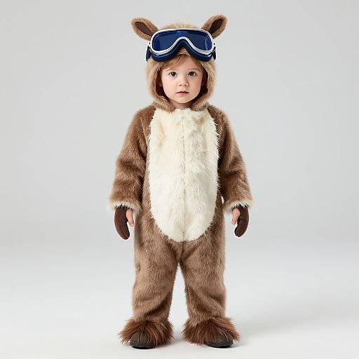 Toddler Wicket Ewok Costume with Goggles