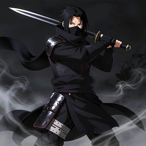 Itachi Uchiha ANBU Stealth Pose