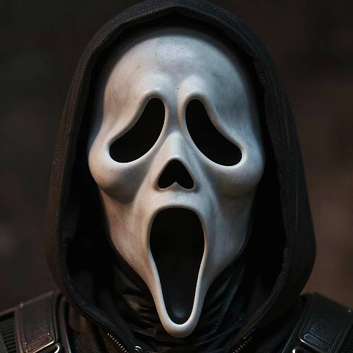 Hyperrealistic Ghost Hunter Mask Render