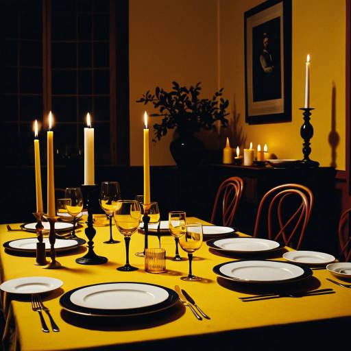 Elegant Intimate Dinner in Matisse Style