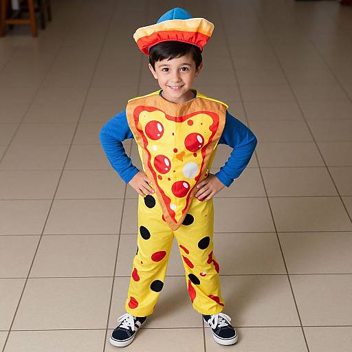 Photorealistic Pizza Kid Costume