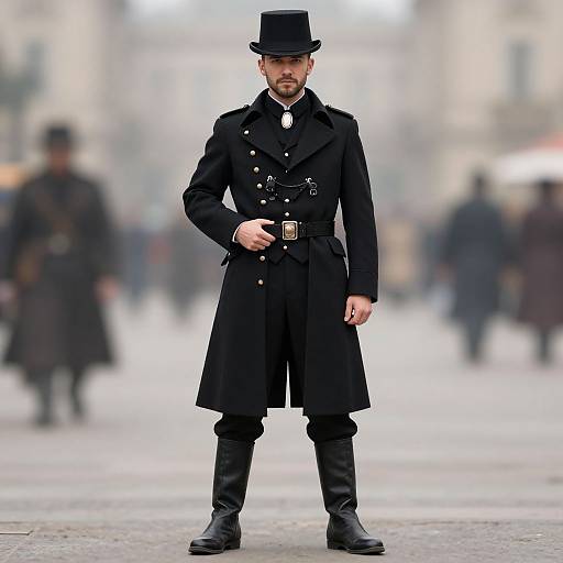 Steampunk Military General Portrait