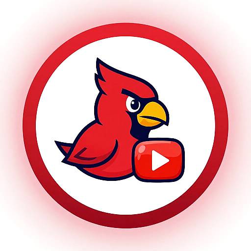 Crimson Cardinal Gamer Logo