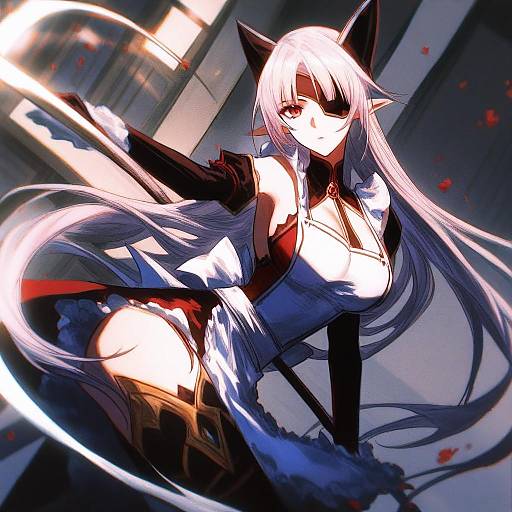 Illustration of Aldra (queen's blade), queen's blade in the style of Naoki (2rzmcaizerails6)