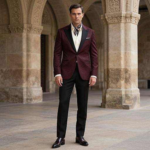 Steampunk Elegance in Historic Archways