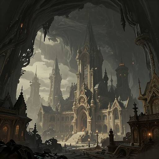 Impressionist Subterranean Victorian City