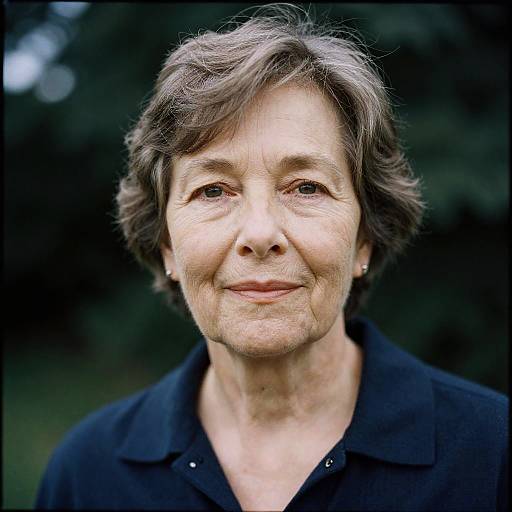 Hyper-Realistic Portrait of Older Woman