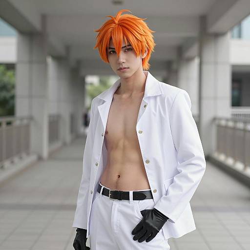 Vibrant Cosplay of Kazuma Kuwabara