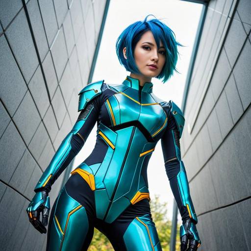 Futuristic Mechanica Cosplay Costume Design