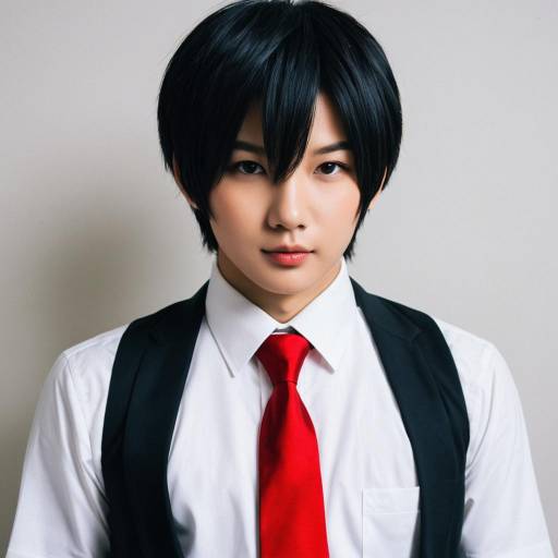 Cosplay photo of adachi tooru. Costume clothes