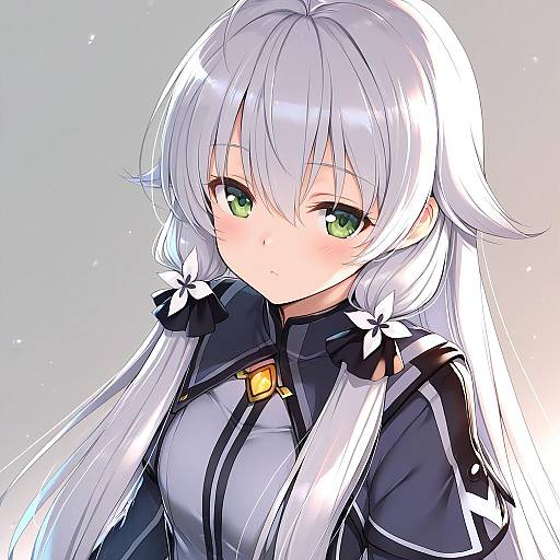 Illustration of Altina orion, eiyuu densetsu in the style of Yaegashi nan