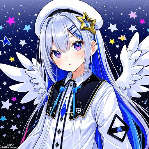 Illustration of Amane kanata (work), hololive in the style of Kashiwamochi yomogi